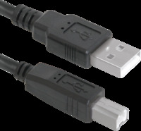 Кабель Defender USB04-06 USB2.0 AM-BM, 1.8м /83763/
