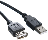Кабель USB2.0 Buro USB2.0- AM/BM-1.8M-MG A(m)/B(m) (1.8м) феррит.кольца