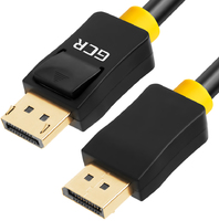 Greenconnect Кабель 13.0m DisplayPort v1.2, 20M/20M, черный, 28/28 AWG, GCR-50793