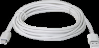 Кабель Defender USB08-10BH USB2.0 белый, AM-MicroBM, 3м /87468/