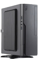 Корпус с Б/П 220Вт Foxline FL-BQ5 /FL-BQ5-FLX220-U32/ mITX, 1x5.25EXT(slim), 1x2.5INT, 2xUSB3.0, HDA